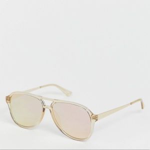 Quay Australia Under Pressure Aviator Sunglasses